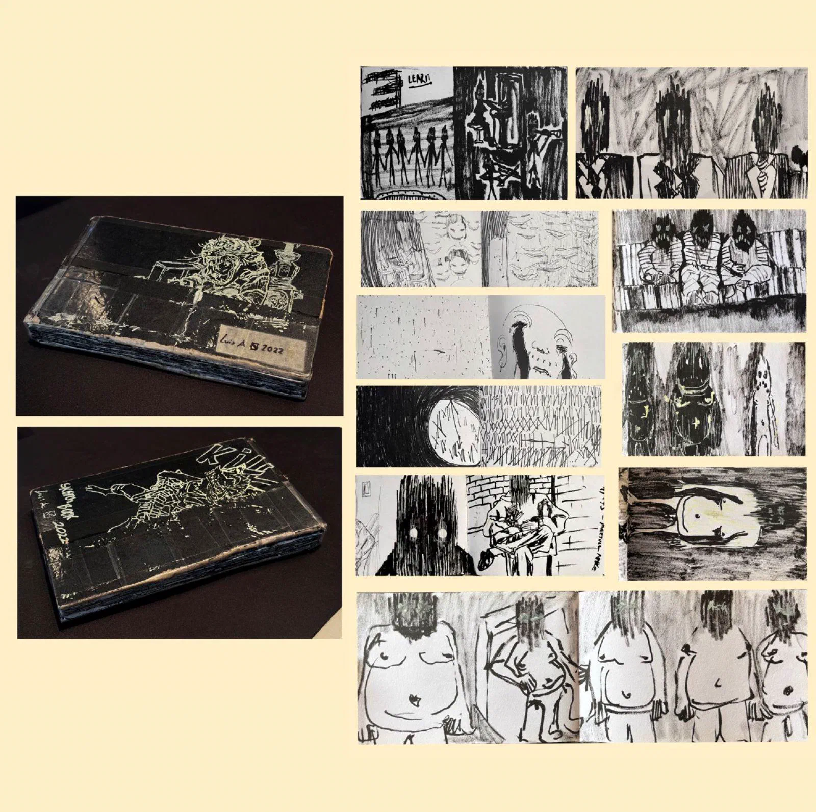 Sketchbook 1: Finding myself
